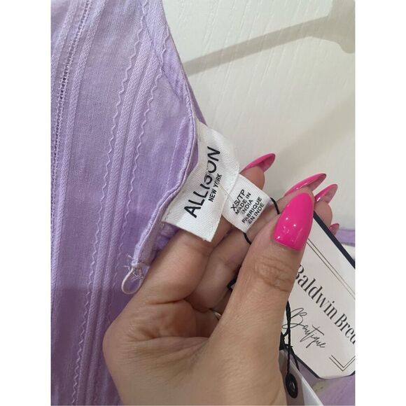 NWT Allison New York Peasant Style Dress Size XS - Picture 4 of 8